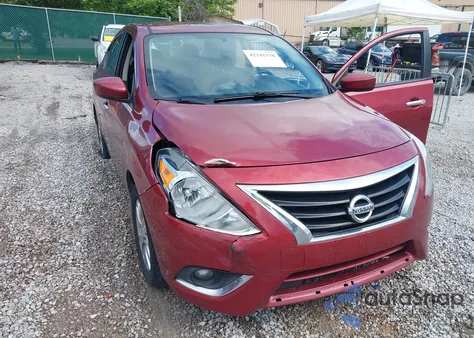 2018 Nissan Versa 1.6 Sv из США, поврежденный, VIN 3N1CN7AP3JL867399